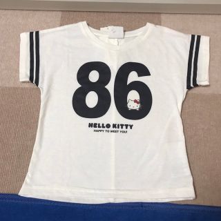 新品 半袖 Tシャツ 110 キティ(Tシャツ/カットソー)