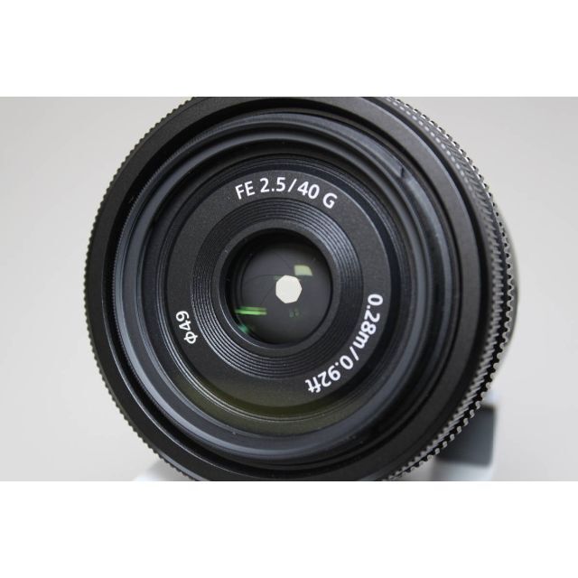 SONY/FE 40mm F2.5 G/α Eマウント用レンズ ⑥ 2