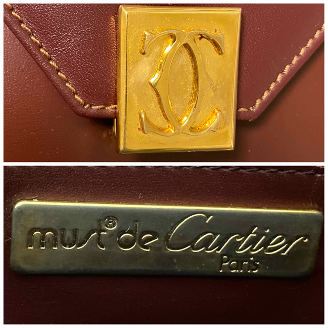 美品 Cartier カルティエ マストライン ショルダーバッグ 6