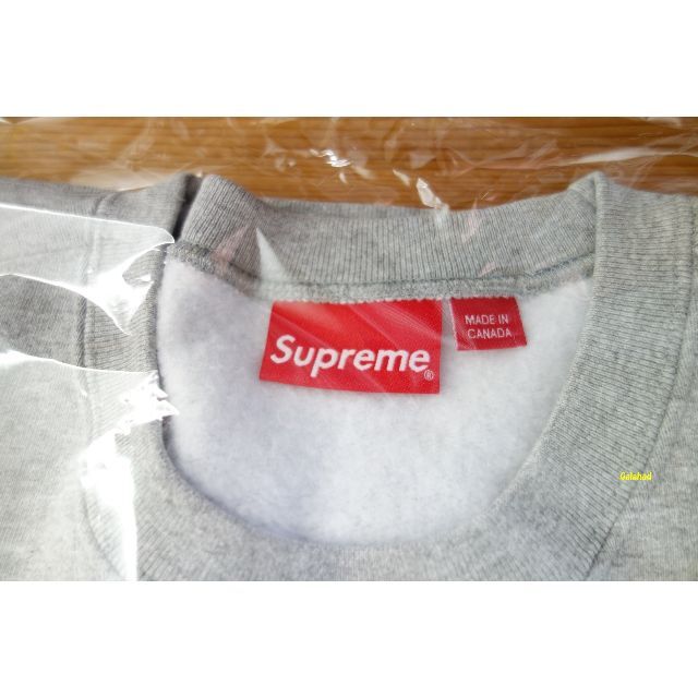Supreme 22AW Box Logo Crewneck L 灰 新品 【ついに再販開始