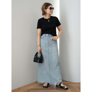 ドゥーズィエムクラス(DEUXIEME CLASSE)のDeuxieme Classe Denim スカート (BLUE) 38(ロングスカート)