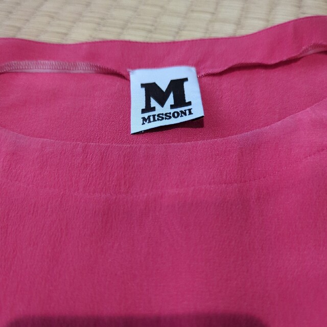 MISSONI(ミッソーニ)のＭＩＳＳＯＮＩ シルクTシャツ レディースのトップス(シャツ/ブラウス(半袖/袖なし))の商品写真