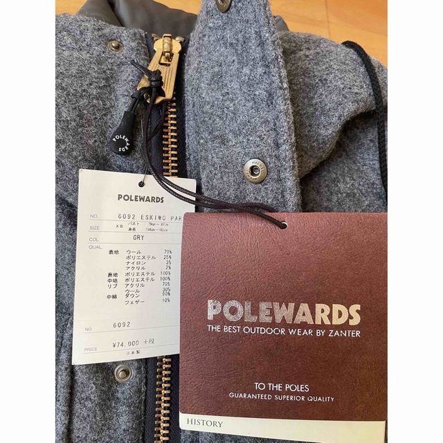 【SALE】未使用 POLEWARDS エスキモーパーカー