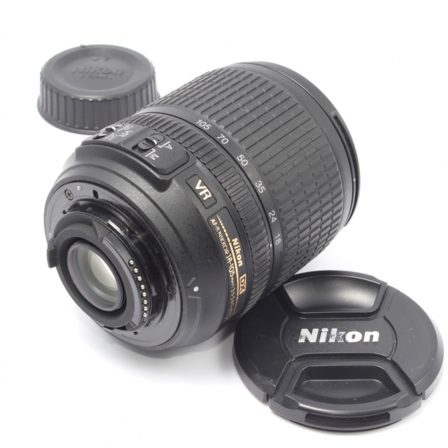 Nikon(ニコン)の✨広角〜中望遠✨ニコン Nikon AF-S DX 18-105mm スマホ/家電/カメラのカメラ(レンズ(ズーム))の商品写真