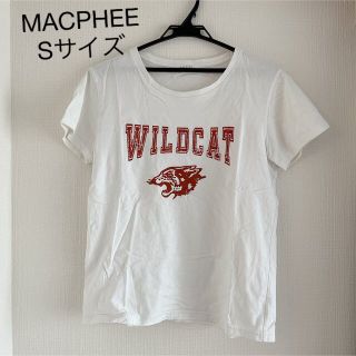 マカフィー(MACPHEE)のSサイズ　マカフィー　半袖Tシャツ(Tシャツ(半袖/袖なし))