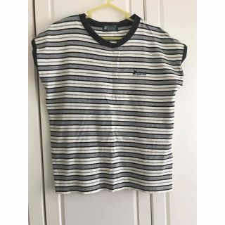 ポロラルフローレン(POLO RALPH LAUREN)のU.S.POLO ボーダー  袖なし カットソー Mサイズ uspolo (Tシャツ/カットソー(半袖/袖なし))