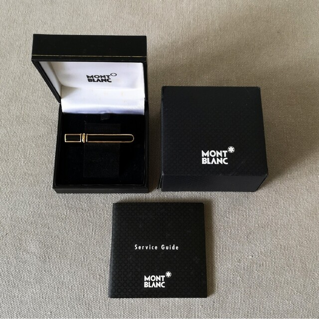 Montblanc/モンブラン タイピン ネクタイピン オニキス ゴールド