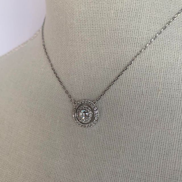 極美品✨SWAROVSKI スワロフスキー ネックレス シルバー アクセサリー