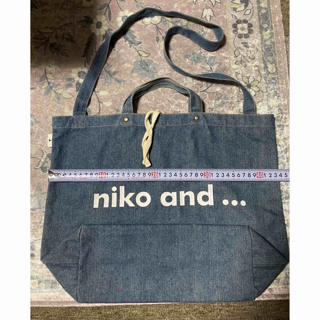 niko and...(ニコアンド)のニコアンド　デニム　バッグ レディースのバッグ(ショルダーバッグ)の商品写真