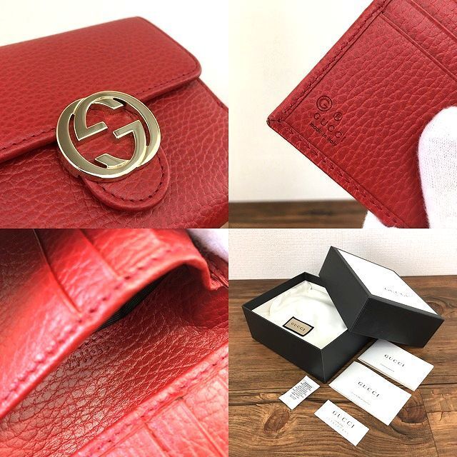 Gucci - 未使用品 GUCCI コンパクトウォレット 615525 188の通販 by