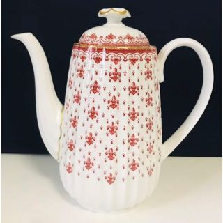 ウェッジウッド(WEDGWOOD)のスポード　フルールドリス　レッド　ポット(食器)