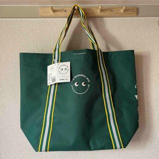 アニヤハインドマーチ(ANYA HINDMARCH)の新品 完売 アニヤハインドマーチ×ナショナル麻布 エコバッグ(トートバッグ)