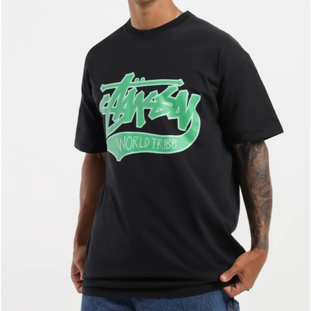 海外限定 STUSSY World Tribe Tee ヘビーウエイトTシャツS | フリマアプリ ラクマ