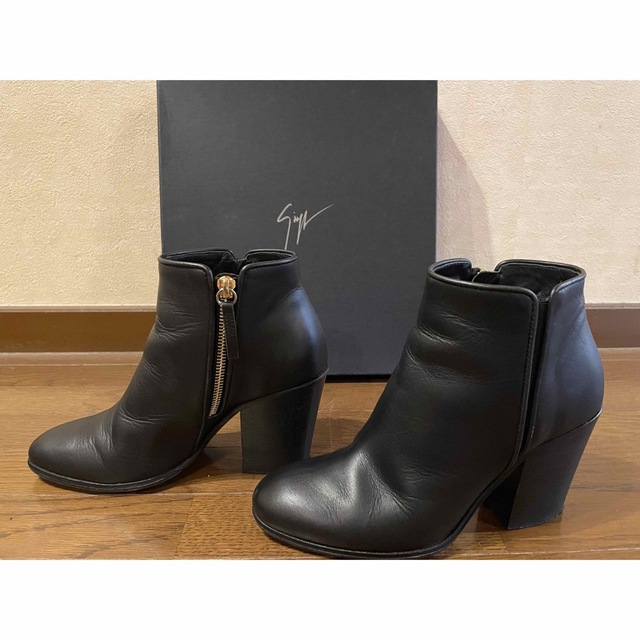 美品 ジュゼッペザノッティ GIUSEPPE ZANOTTI ショートブーツ35