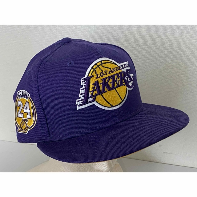 NEW ERA(ニューエラー)のレイカーズ/NBA/ニューエラ/コービー/24/キャップ/帽子/限定/バスケット メンズの帽子(キャップ)の商品写真