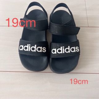 アディダス(adidas)のアディダス　サンダル　19cm 男の子　シューズ　靴(サンダル)