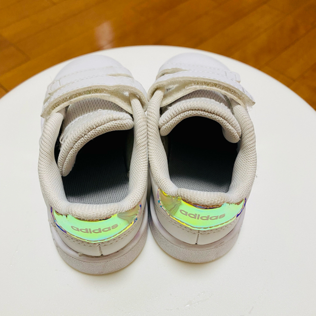 adidas(アディダス)のadidas スニーカー　キッズ　子供　14cm キッズ/ベビー/マタニティのベビー靴/シューズ(~14cm)(スニーカー)の商品写真