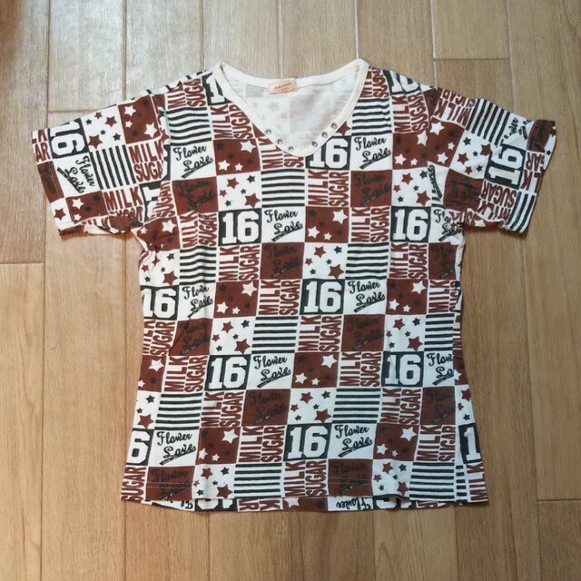 140 半袖Tシャツ キッズ/ベビー/マタニティのキッズ服女の子用(90cm~)(Tシャツ/カットソー)の商品写真