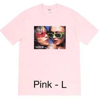 シュプリーム(Supreme)の【完売品】Supreme Eyewear Tee pink L(Tシャツ/カットソー(半袖/袖なし))