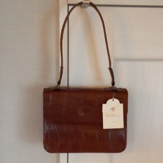 マルベリー(Mulberry)のマルベリー型押バッグ(ハンドバッグ)