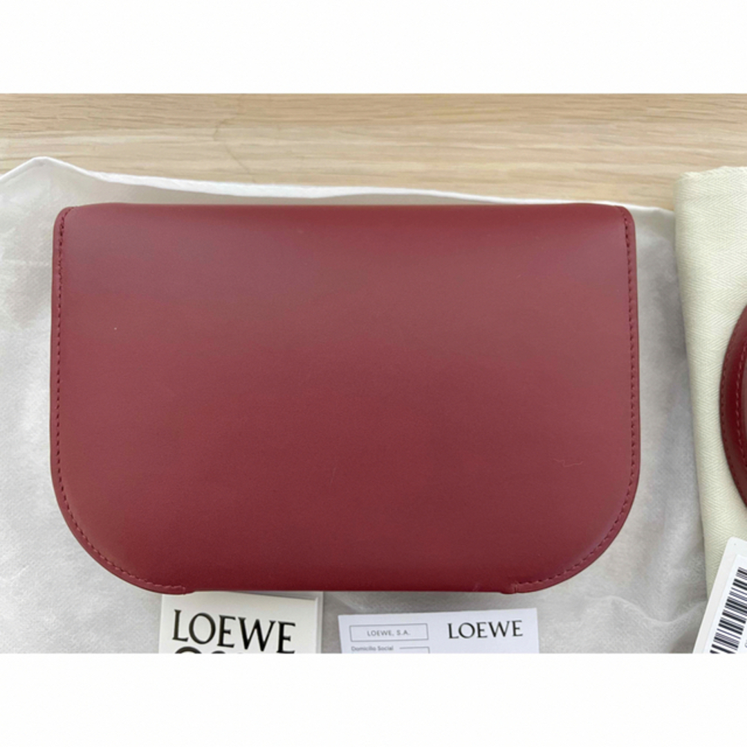 【新品訳あり】LOEWEロエベ　GOYA アコーディオンクラッチ