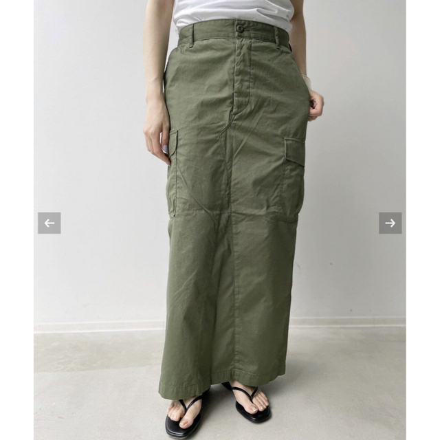 L'Appartement DEUXIEME CLASSE(アパルトモンドゥーズィエムクラス)の【L'Appartement 】CIOTA Cargo Maxi Skirt36 レディースのスカート(ロングスカート)の商品写真