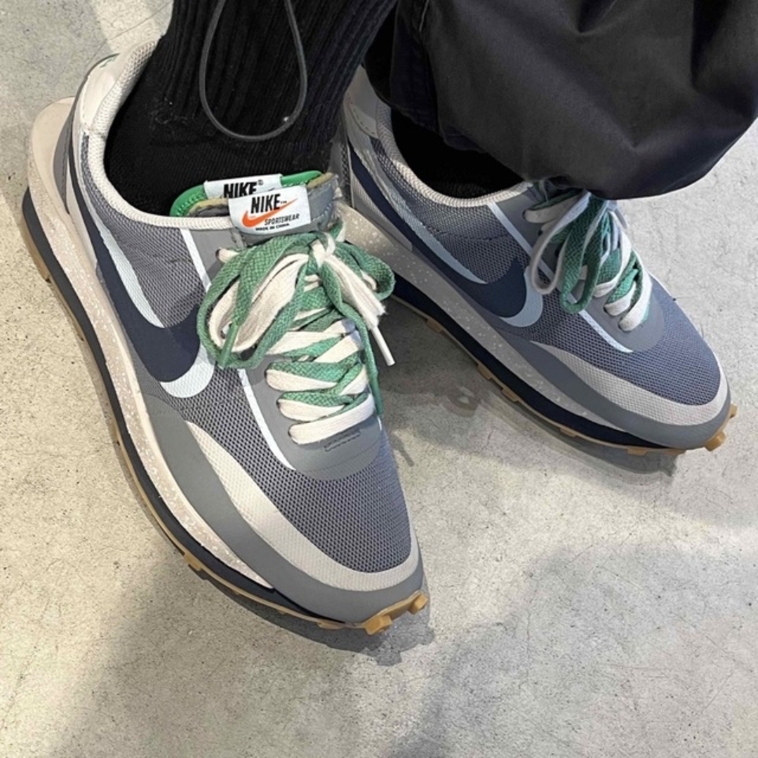 CLOT × SACAI × NIKE LD WAFFLE 26.5