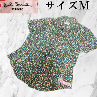 ポールスミス(Paul Smith)のMIKO55様専用！ ポールスミスピンク　花柄　総柄シャツ　M(シャツ/ブラウス(半袖/袖なし))