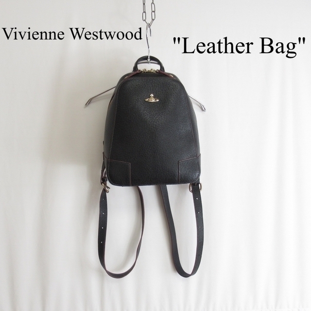 Vivienne Westwood 高級 レザー ミニ リュック バッグ 鞄レザーABOUT