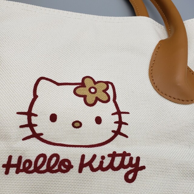 ハローキティ(ハローキティ)のサンリオ★HELLO KITTY★ハローキティ★ミニトートバッグ エンタメ/ホビーのアニメグッズ(その他)の商品写真