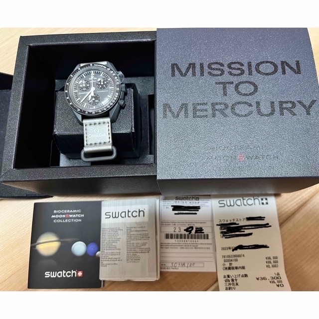 swatch - 送料無料 新品未使用 Omega×Swatch ミッション トゥ