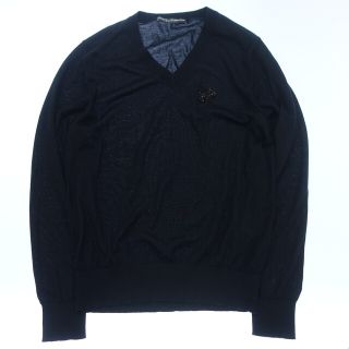 ドルチェアンドガッバーナ(DOLCE&GABBANA)のドルチェ＆ガッバーナ ニット レディース ネイビーブラック【AFB10】(ニット/セーター)