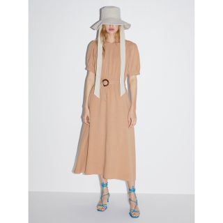 ザラ(ZARA)のzara ワンピ(ロングワンピース/マキシワンピース)