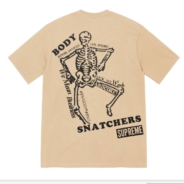 1番人気！完売！Body Snatchers Tee☆L☆Khaki　スカルLevi