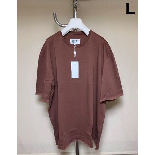 マルタンマルジェラ(Maison Martin Margiela)の新品 L マルジェラ 22aw ガーメントダイ Tシャツ ブラウン 4665(Tシャツ/カットソー(半袖/袖なし))