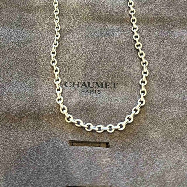 【ショーメ】CHAUMET  ホワイトゴールド　チェーンネックレス