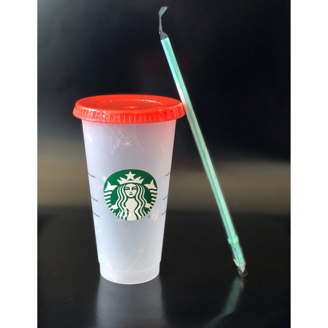 Starbucks(スターバックス)の最終お値下げ★海外スタバ★色が変わる★カラーチェンジ★リユーザブルカップ★ インテリア/住まい/日用品のキッチン/食器(グラス/カップ)の商品写真