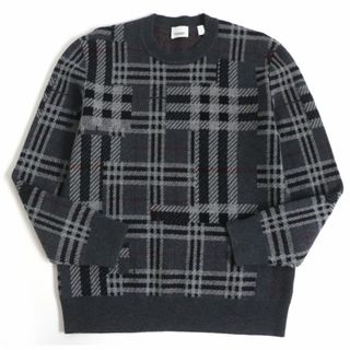 BURBERRY - 極美品□バーバリー 8045016 Patchwork Check Knit