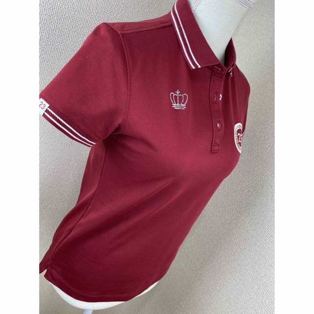 23区(ニジュウサンク)の美品☆ 23区GOLF ポロシャツ スポーツ/アウトドアのゴルフ(ウエア)の商品写真