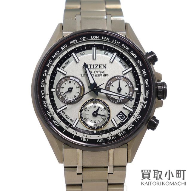 シチズン【CITIZEN】シチズン アテッサ エコ・ドライブGPS衛星電波時計 ...