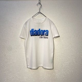 ディアドラ(DIADORA)の【DIADORA】 Tシャツ 白 レディースM(Tシャツ(半袖/袖なし))