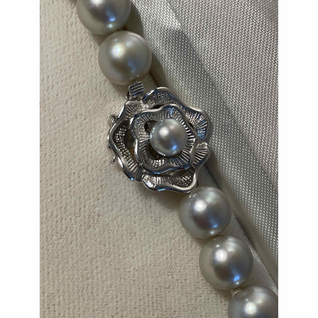 希少！アコヤ真珠 × K14WG ネックレス イヤリング セット レディースのアクセサリー(ネックレス)の商品写真