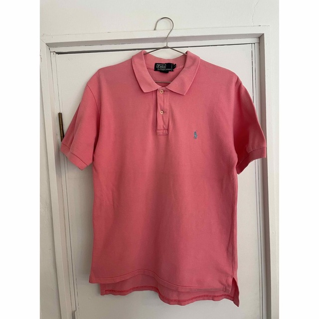 Ralph Lauren(ラルフローレン)のラルフローレン　Ralph Lauren ポロシャツ　ピンク　M メンズのトップス(ポロシャツ)の商品写真