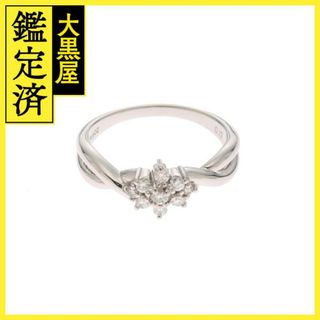 タサキ(TASAKI)のタサキ 指輪   PT900 ダイヤモンド 0.17ct  12号【430】(リング(指輪))