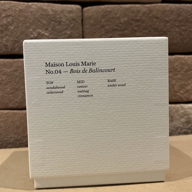 新品　Maison Louis Marie No.4キャンドル コスメ/美容のリラクゼーション(キャンドル)の商品写真