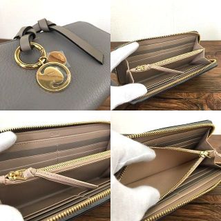 未使用品 Chloe ジップウォレット グレー 箱付き 262 | angeloawards.com