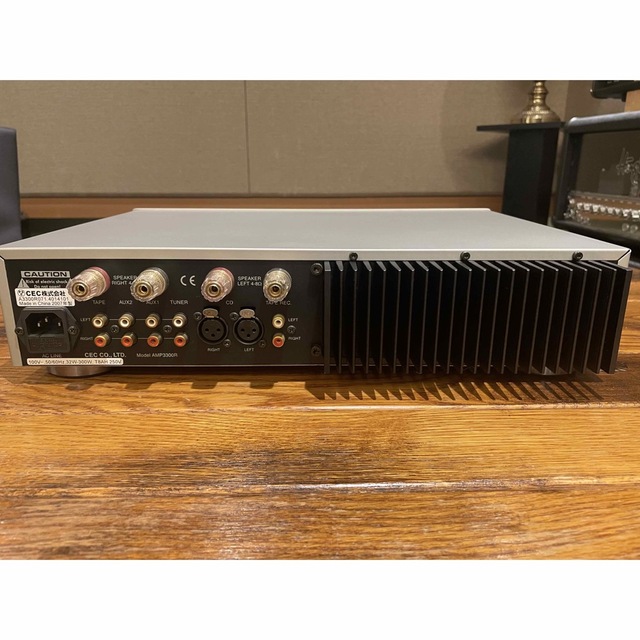 C.E.C AMP3300R silver オーディオアンプ(生産完了品) C.E.C AMP3300R silver オーディオアンプ(生産完了品)