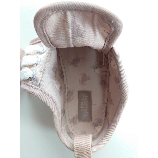 futafuta(フタフタ)の《futa futa》女の子 baby  14cm キッズ/ベビー/マタニティのベビー靴/シューズ(~14cm)(スニーカー)の商品写真