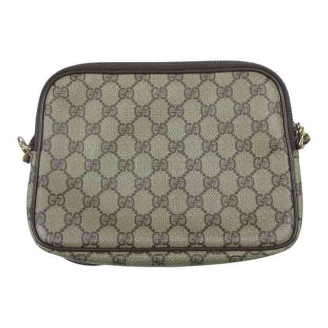 Gucci(グッチ)のGUCCI グッチ 9702068 オールド GGスプリーム GGプラス ショルダー バッグ ブラウン系【中古】 レディースのバッグ(メッセンジャーバッグ)の商品写真