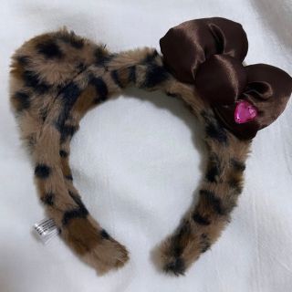 USJ - キティ ヒョウ柄 カチューシャの通販 by shop|ユニバーサル